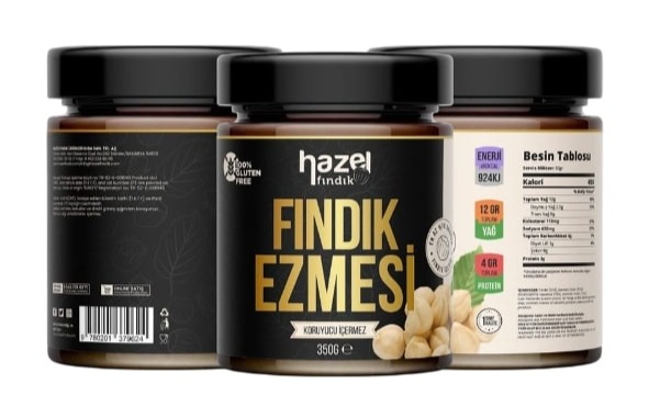 Fındık ezmesi - Doğal fındık ezmesi ürünü